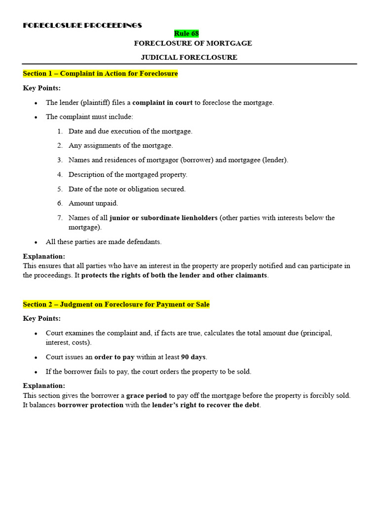 JUDICIAL VS EXTRAJUDICIAL FORECLOSURE | PDF | Foreclosure | Mortgage Law