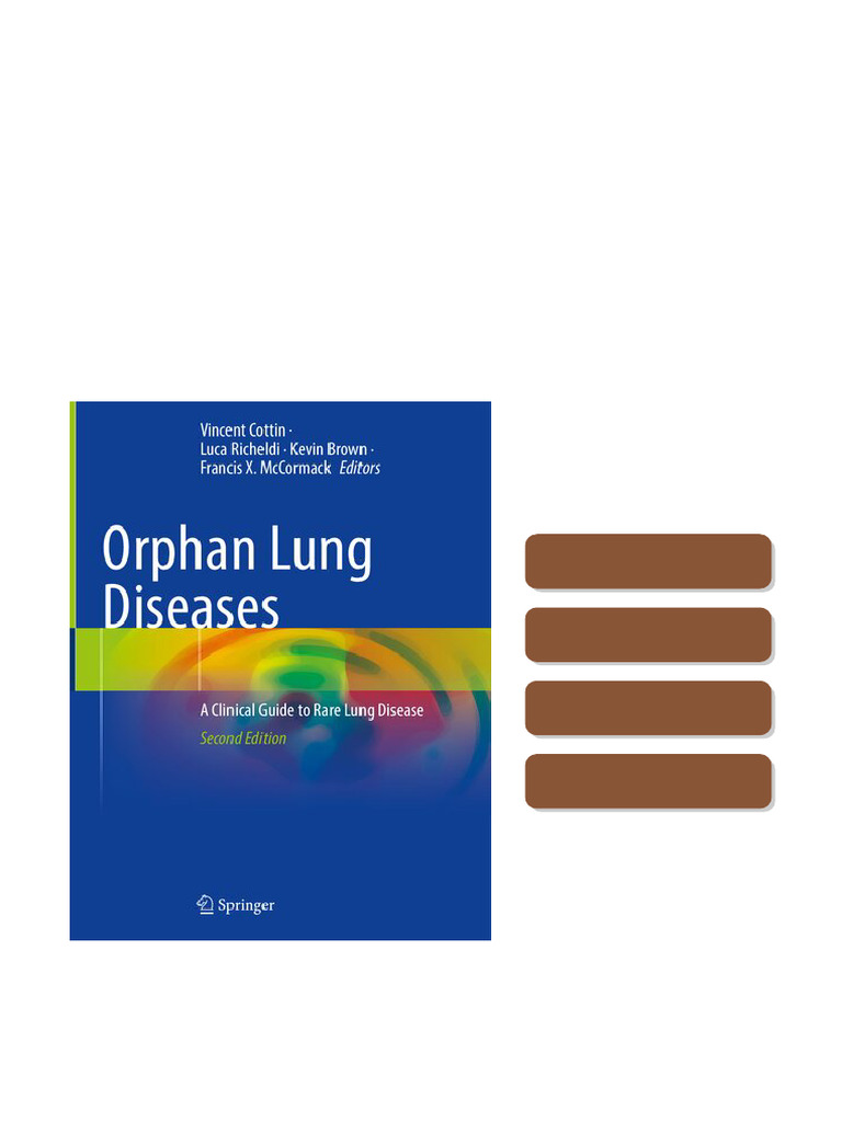 Orphan Lung Diseases A Clinical Guide to Rare Lung Disease 2nd Edition ...