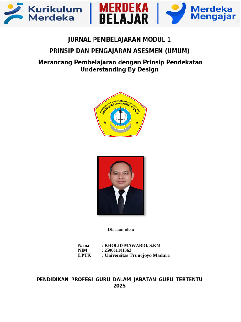 JURNAL PEMBELAJARAN MODUL 1 | PDF