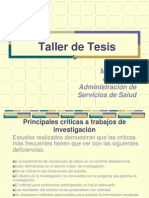 Taller Tesis