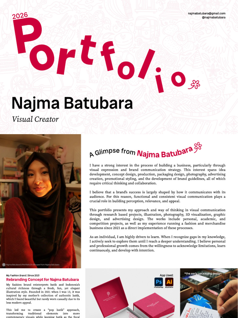 Najma Batubara_2026 Portfolio | PDF | Logos | Brand