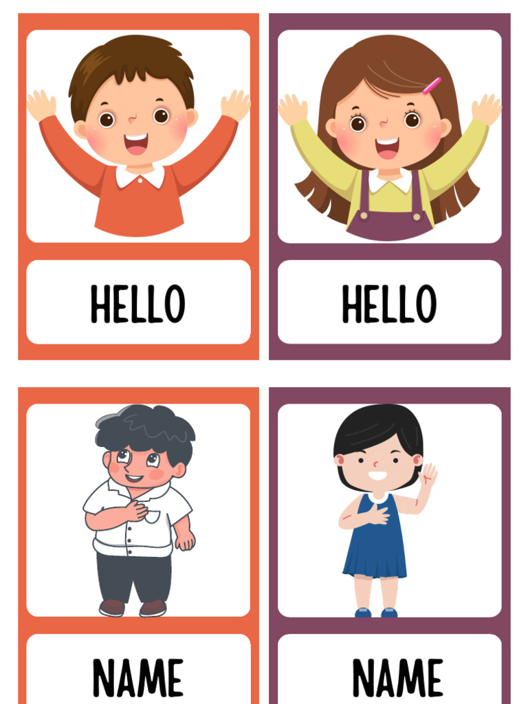 Tit English- Unit 1 Hello | PDF