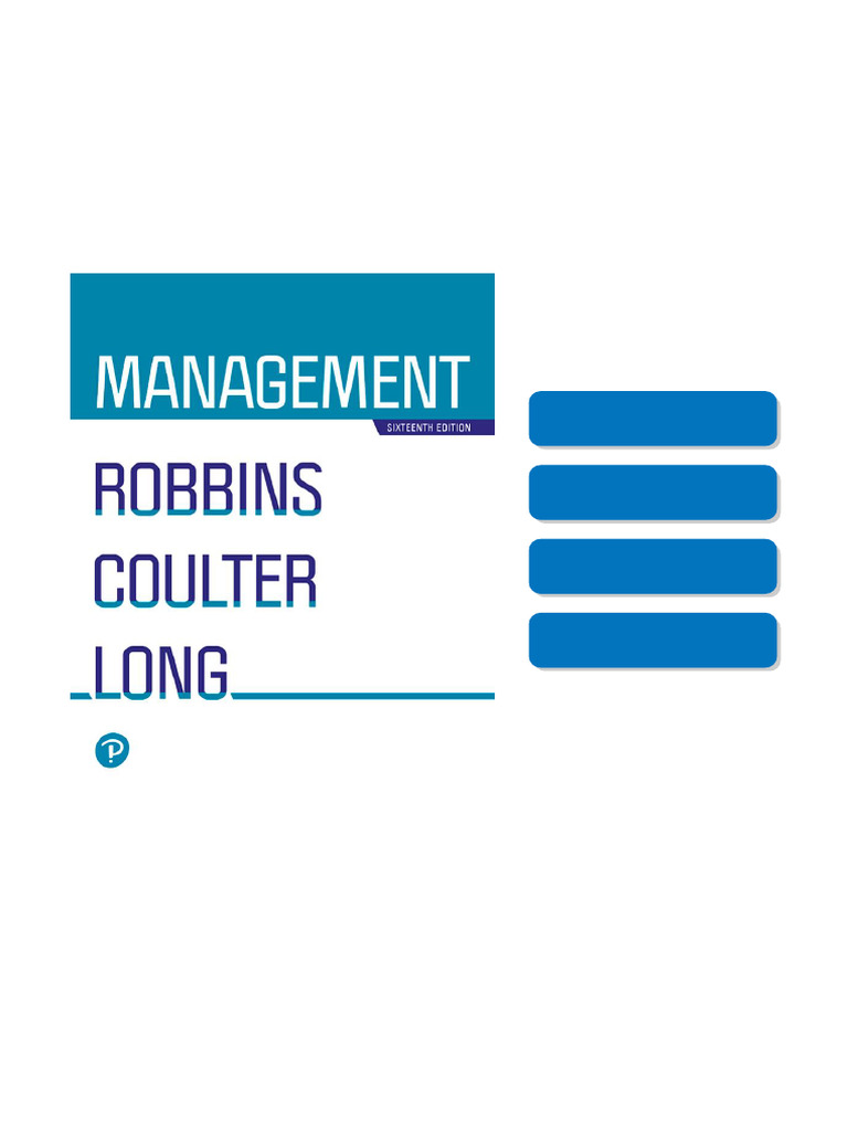 ビジネス・経済 Management Sixteenth Edition Management, 16e 16th Edition Stephen P. Robbins Instant Download