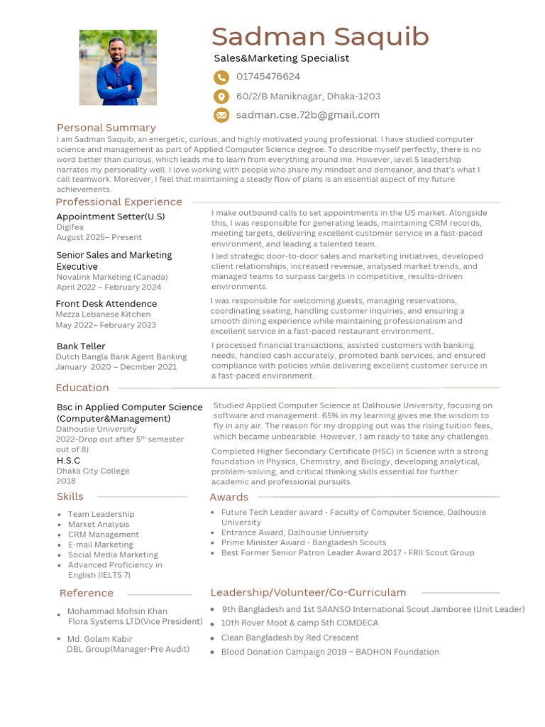 SSS CV 2 | PDF