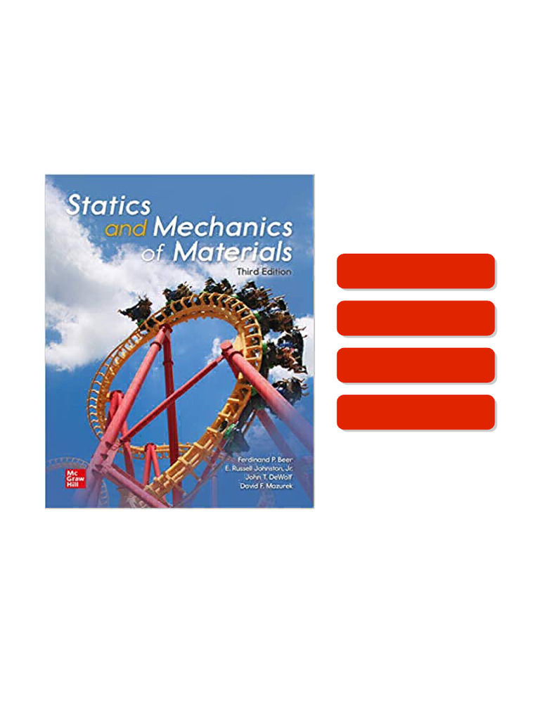 Statics and Mechanics of Materials 3rd Edition sample | PDF | Stress ...