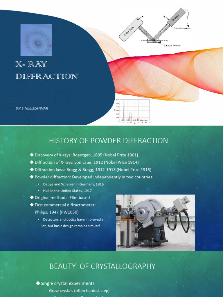 X- Ray Diffraction-Basic (1) | PDF | Mineralogy | Physical Sciences
