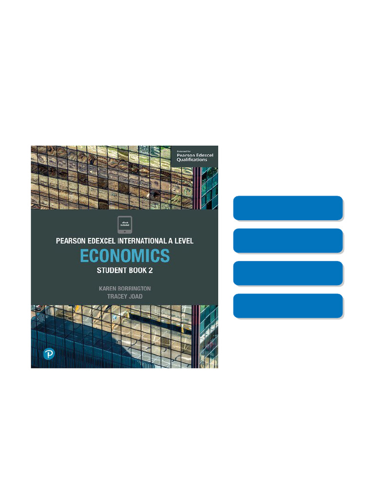 Pearson Edexcel International A Level Economics Student Book 2 1st ...