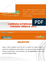 Campaña Turismo Medico 2012
