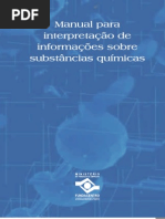 Manual para Interpretação de Informações sobre Substâncias Químicas