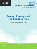 Dix-Hallpike and Epley for BPPV Explained | PDF | Vertigo | Diseases ...