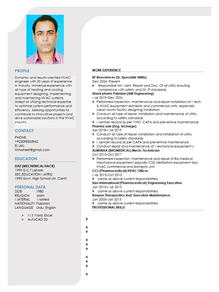 Haneef HVAC | PDF