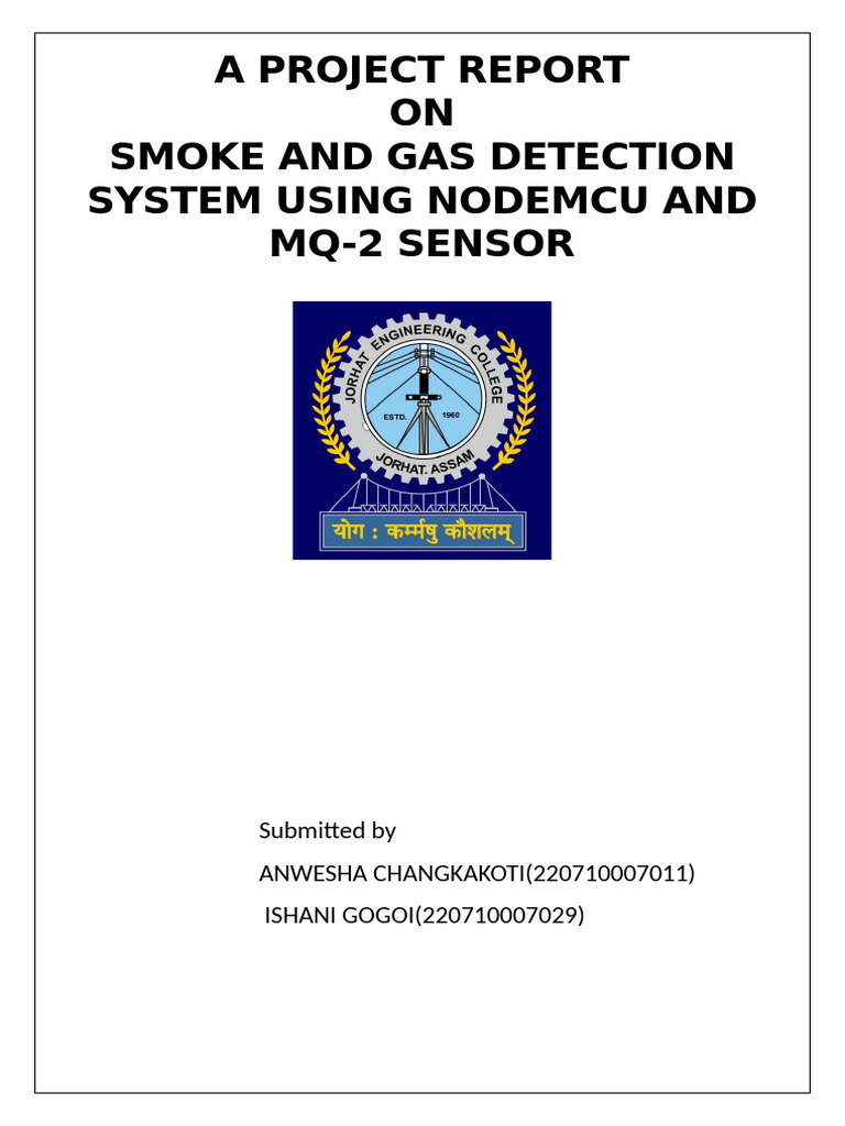 Iot Project Report | PDF