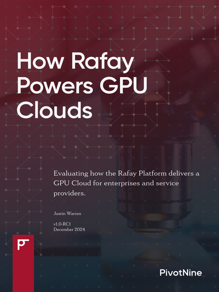 Rafay GPU Cloud | PDF