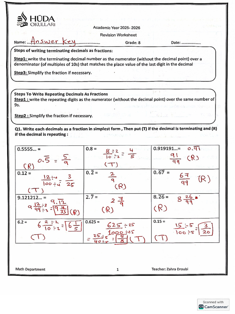 rev,ans.key | PDF