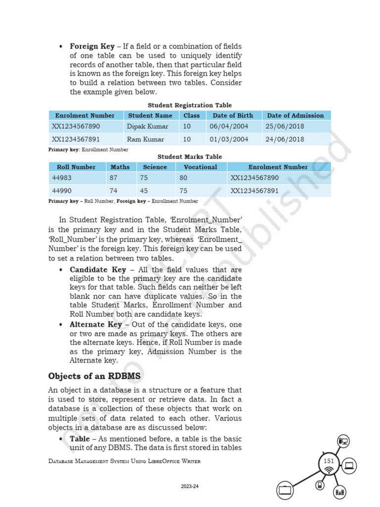 Class 10 It 402 Book - Part B-9 | PDF | Databases | Window (Computing)