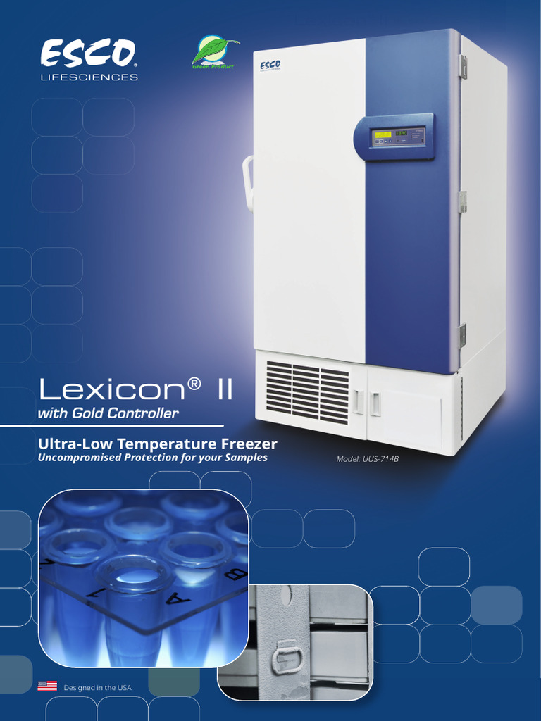 1757575520 9010298 ULT Freezer LexiconII Gold Brochure A4 VE 091125 ...