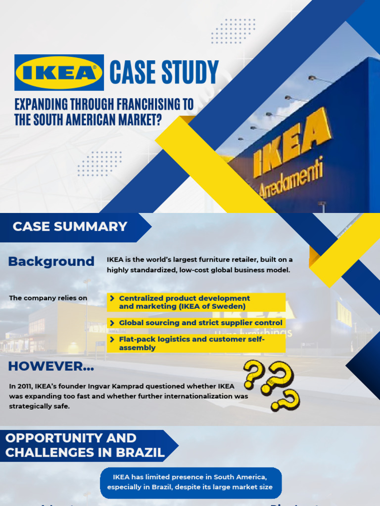 IKEA Case Study | PDF | Franchising | Marketing Strategy