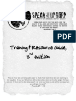 Speakfortheunborn Dot Com Training& Resource Guide (Militant Prolife Propaganda Manual)