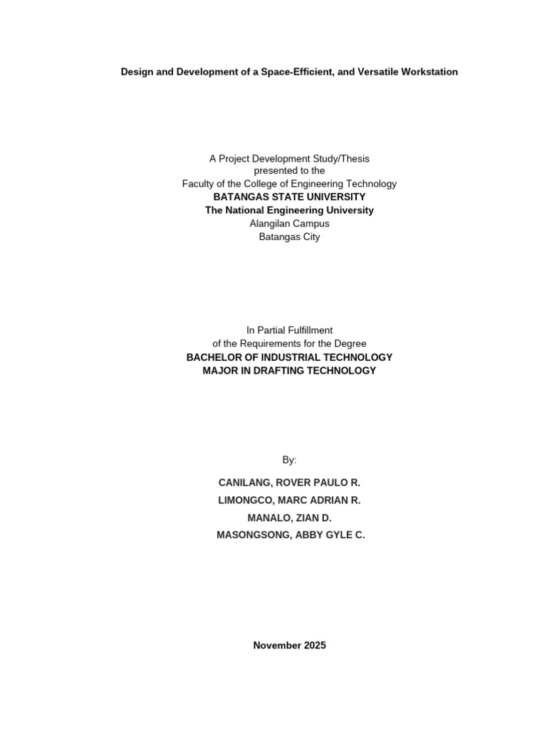 Thesis Manuscript 01 | PDF