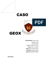 Excesivo Lidiar con Acostumbrarse a Caso Geox | PDF | Distribución (comercial) | Marketing