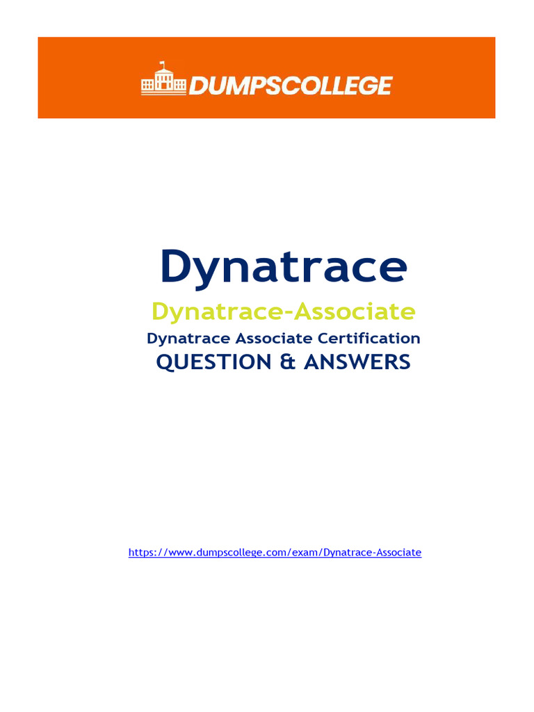 Dynatrace Associate | PDF