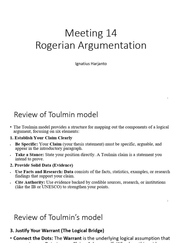 Meeting 15_Rogerian Model | PDF
