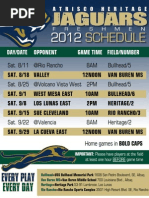 Download 2012 Schedule-Atrisco Heritage YAFL Rookies by Atrisco Heritage YAFL Freshmen SN102181130 doc pdf