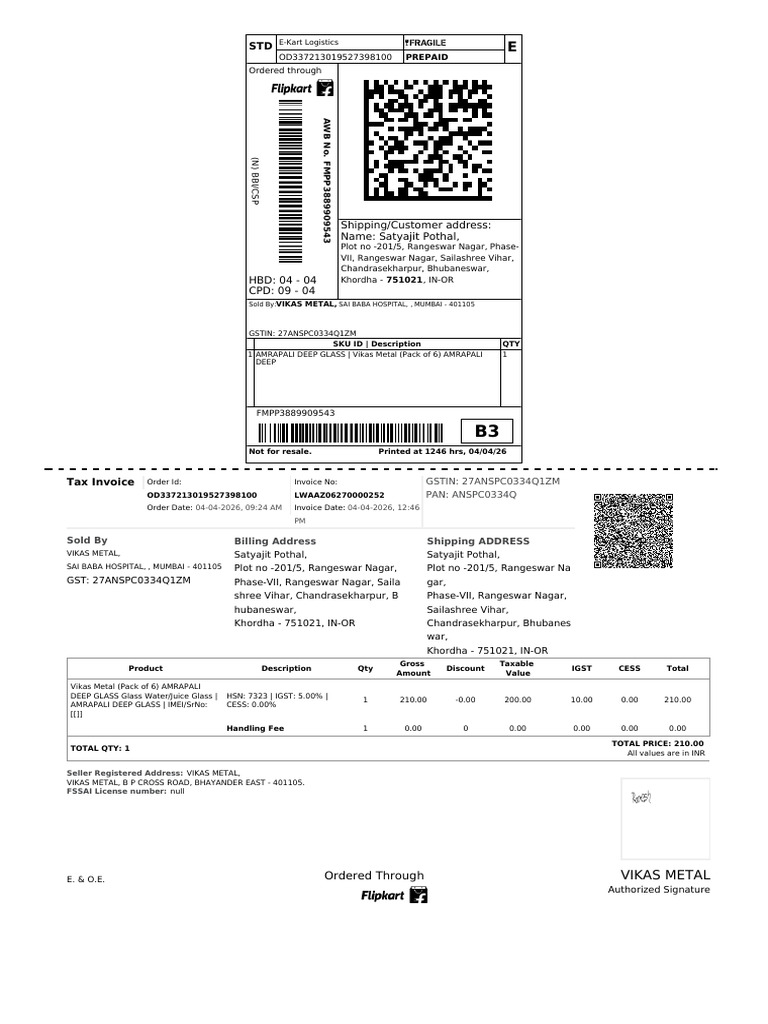 Invoice Labels (51) | PDF