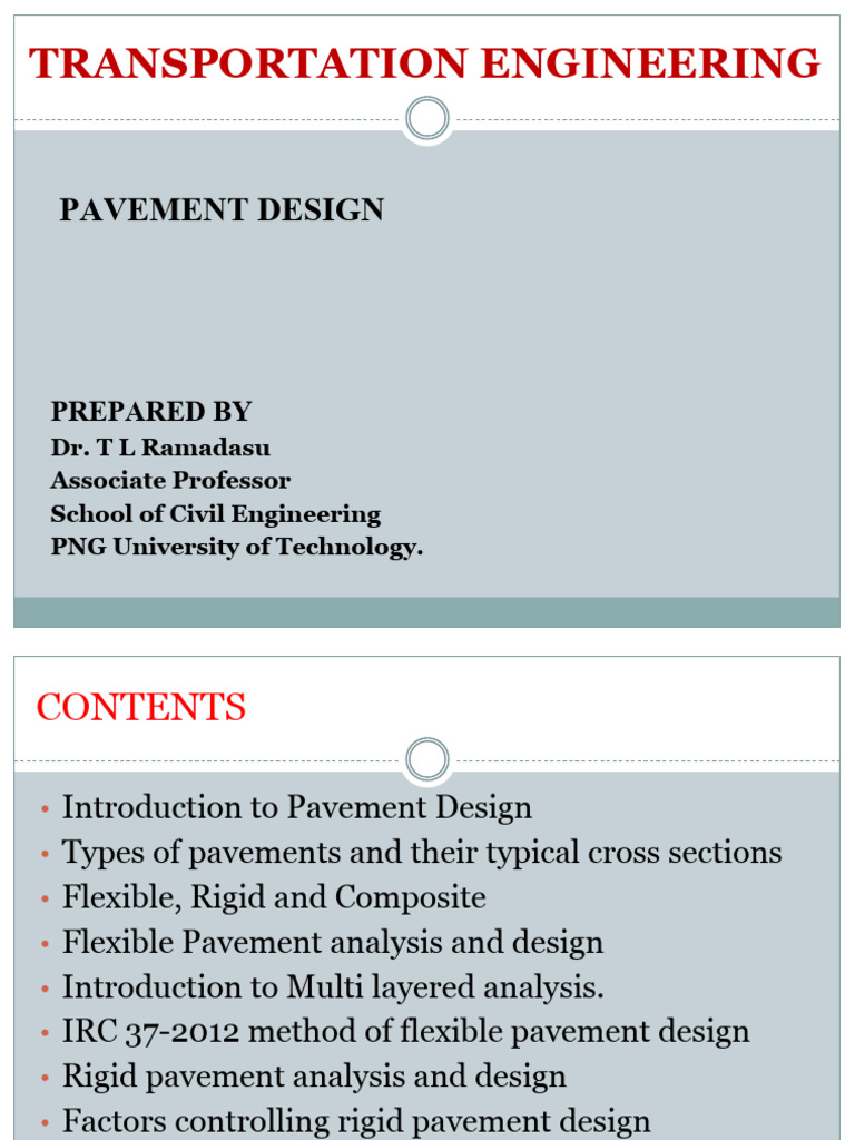 Pavement Design Das | PDF | Road Surface | Concrete