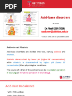 Acid-Base Compensation Cheat Sheet | PDF