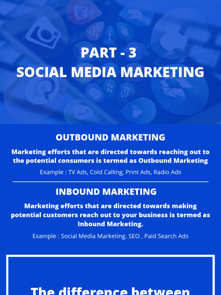 Part+-+3 | PDF | Social Media Marketing | Popular Culture & Media Studies