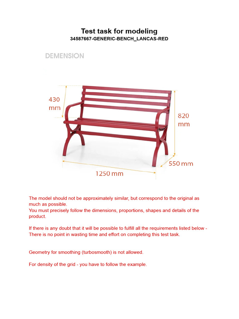 Test Modeling Bench (ENG) | PDF
