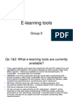 E-Learning Tools Group2