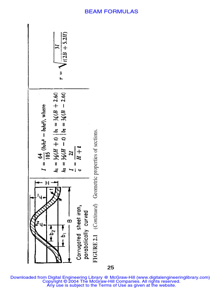 Beam Formulas 11 20 | PDF | Beam (Structure) | Mechanical Engineering