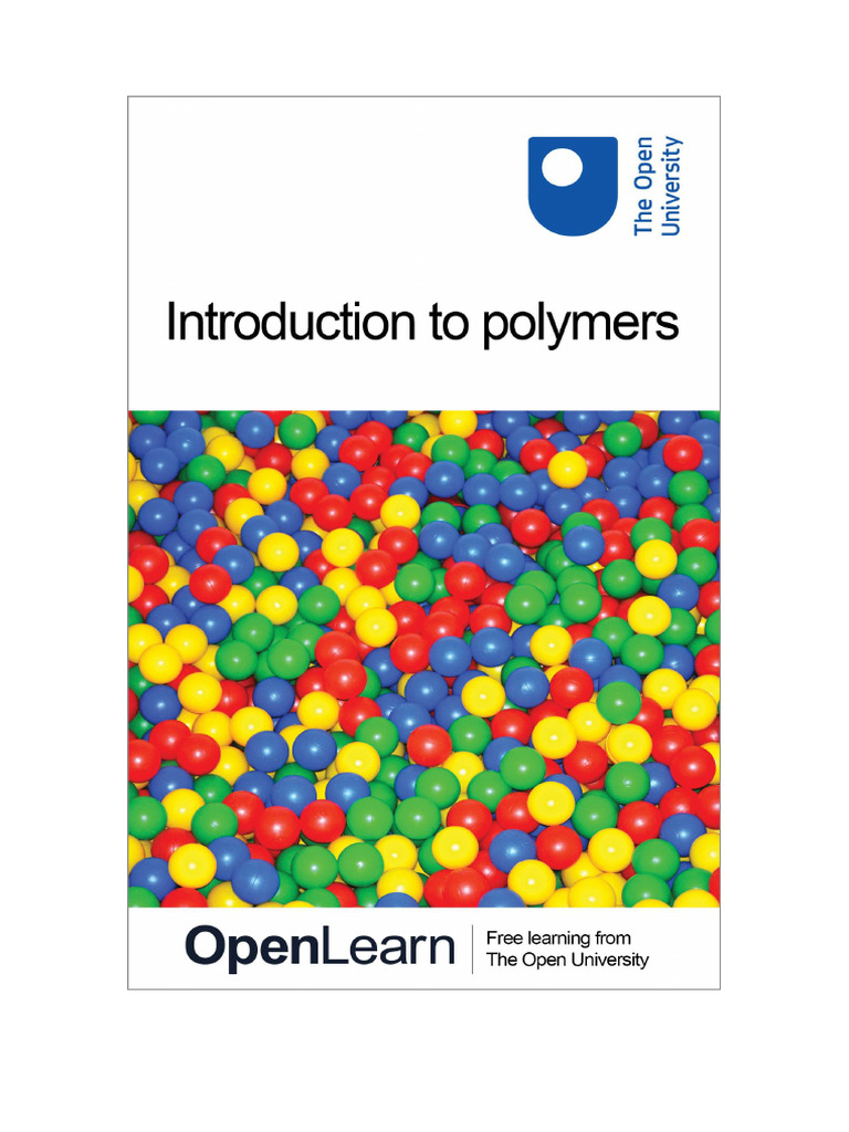 Introduction to Polymers | PDF | Polymers | Thermoplastic
