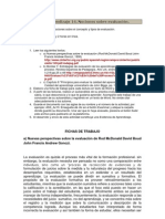 Evaluación aprendizaje nociones