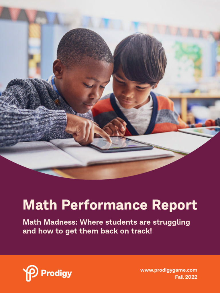 Math Performance Report 2022 | PDF | Numbers | Mathematics