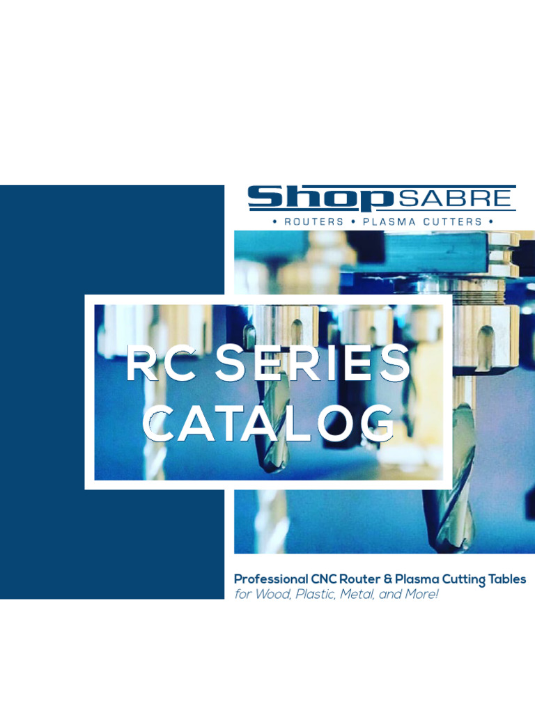 Sabre RC series commercial cnc router catalog | PDF | Gear | Mechanical ...