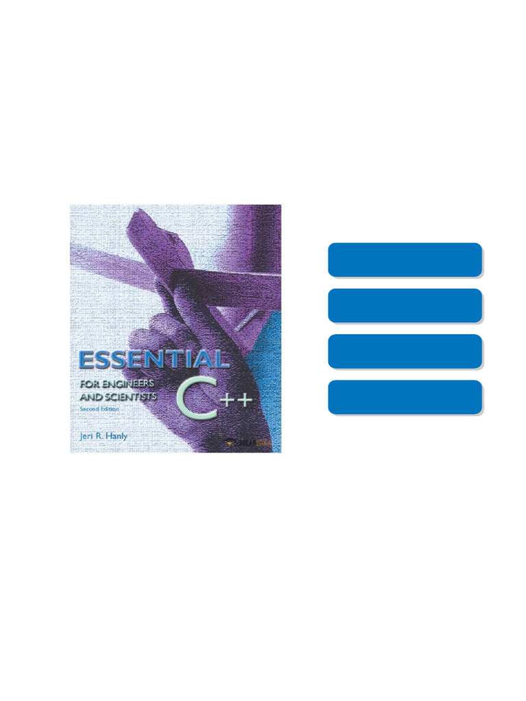 Solution Manual for Essential C++ for Engineers and Scientists, 2/E 2nd ...
