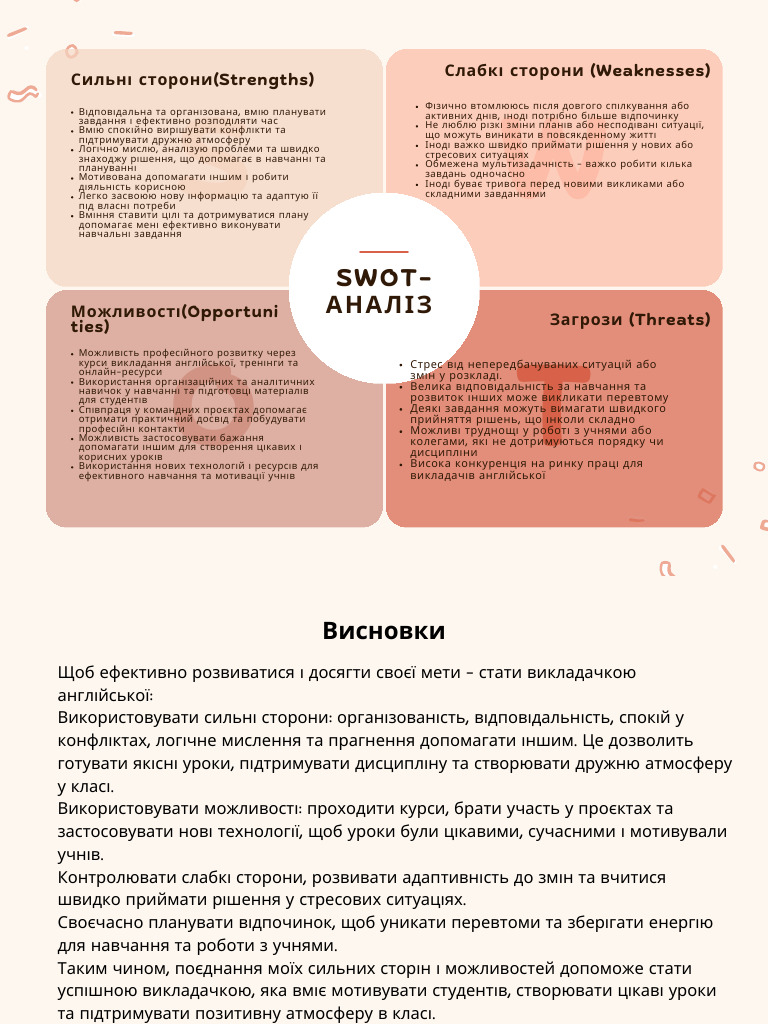 Neutral SWOT Analysis Template | PDF