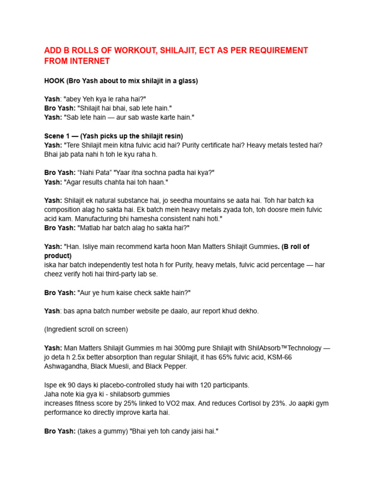 Trial Script | PDF