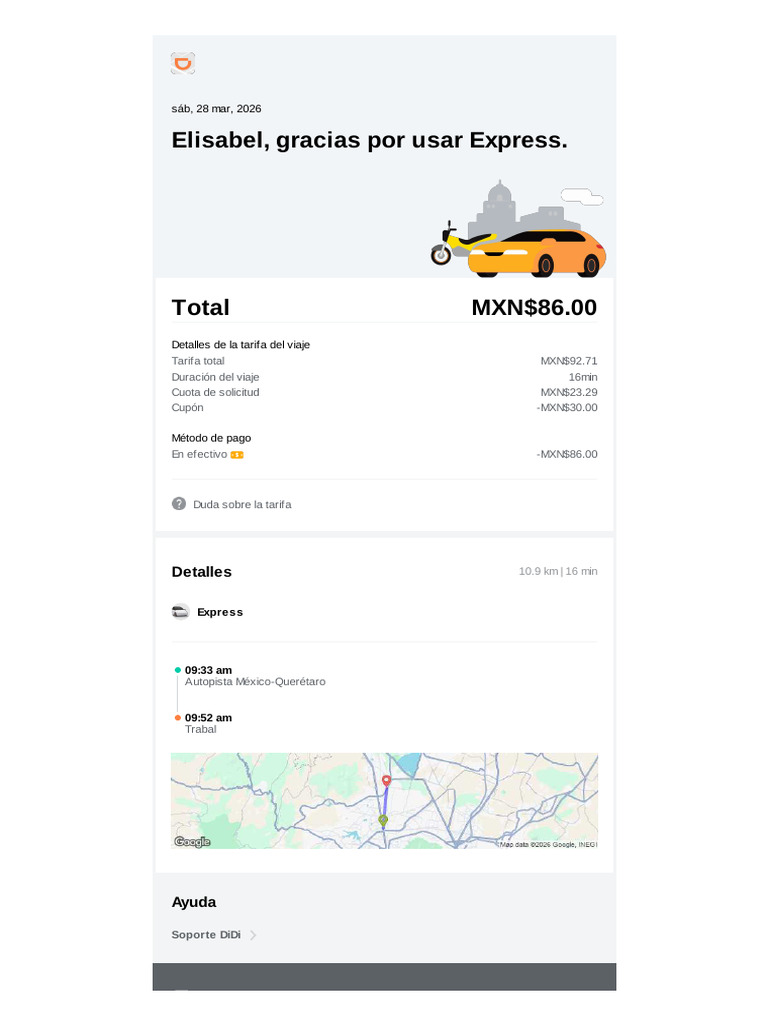 DiDi – Recibo - 1 | PDF