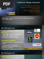 Download Design Portfolio - Jonathan Bates - Creative Director  Content Developer by Jonathan Bates SN10219240 doc pdf
