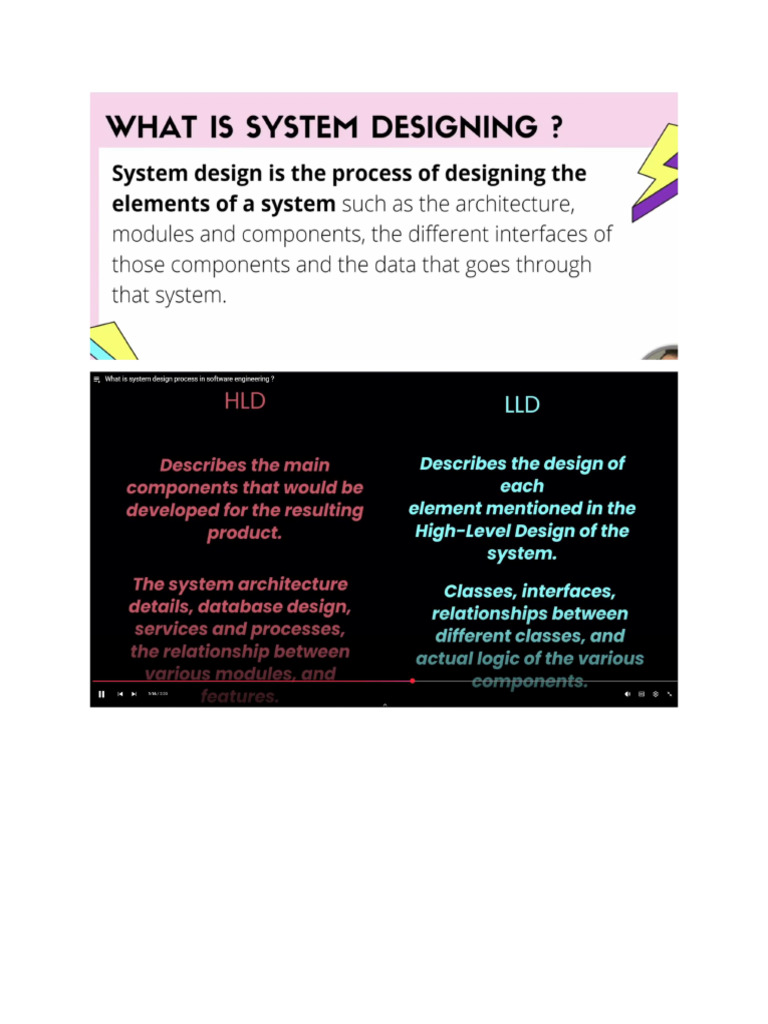 System Design Concepts | PDF