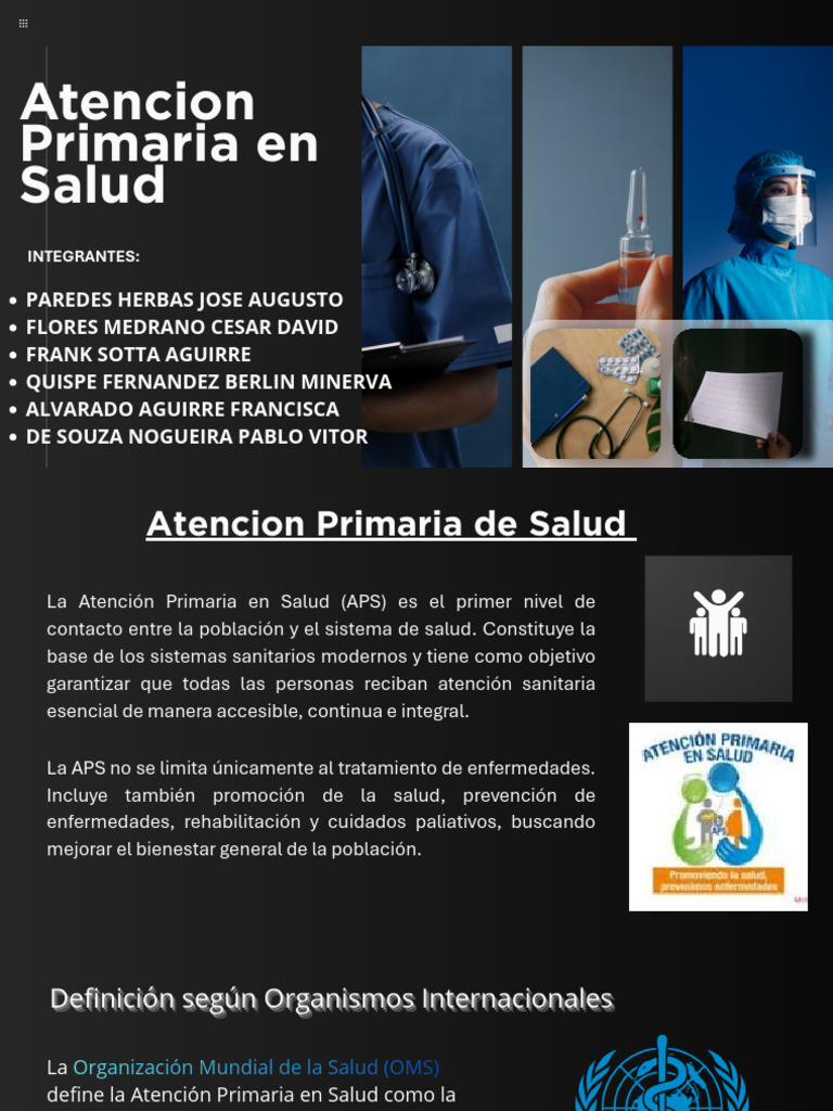 Atencion Primaria en Salud | PDF | Cuidado de la salud | Hospital