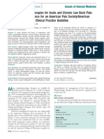 Clinical Guideline Annals of Internal Medicine