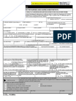 VA-10-2850a-Application For Nurses and Nurse Anesthetists - Fillable - Order From SDC #F01045 (Fill)