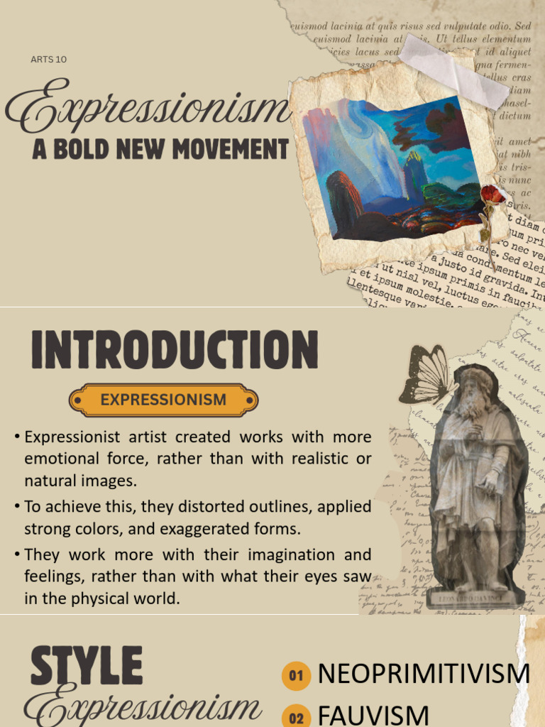 Arts Q1 - EXPRESSIONISN | PDF | Expressionism | Paintings