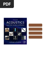 Leo L Beranek Acoustics PDF | PDF