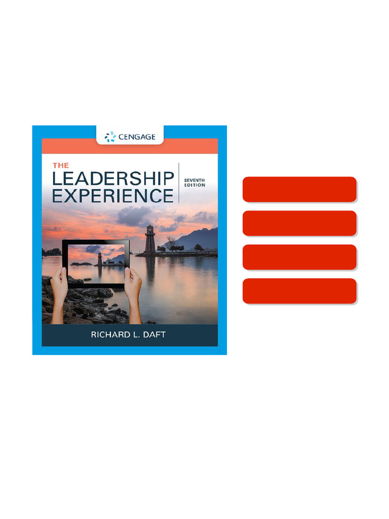Get Your The Leadership Experience. 7th Edition Richard L. Daft ...